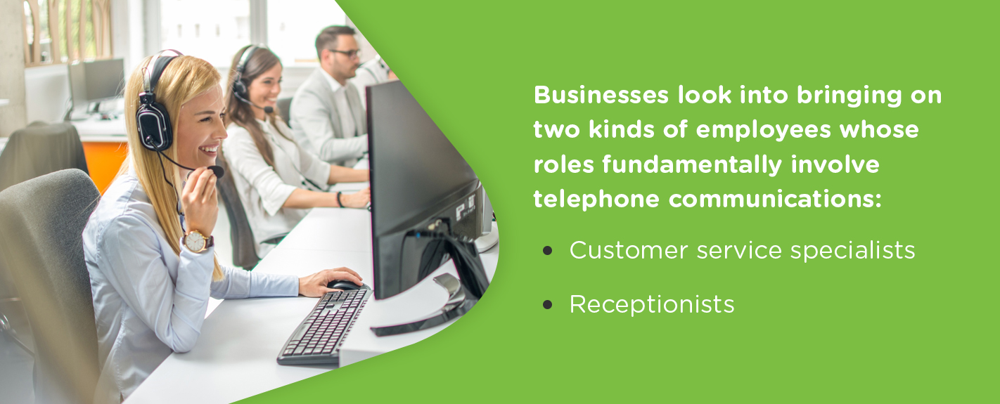 Customer Service Specialists And Receptionists