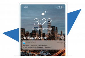 VoiceNation App Push notifications